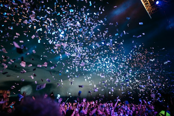 Concert wristbands